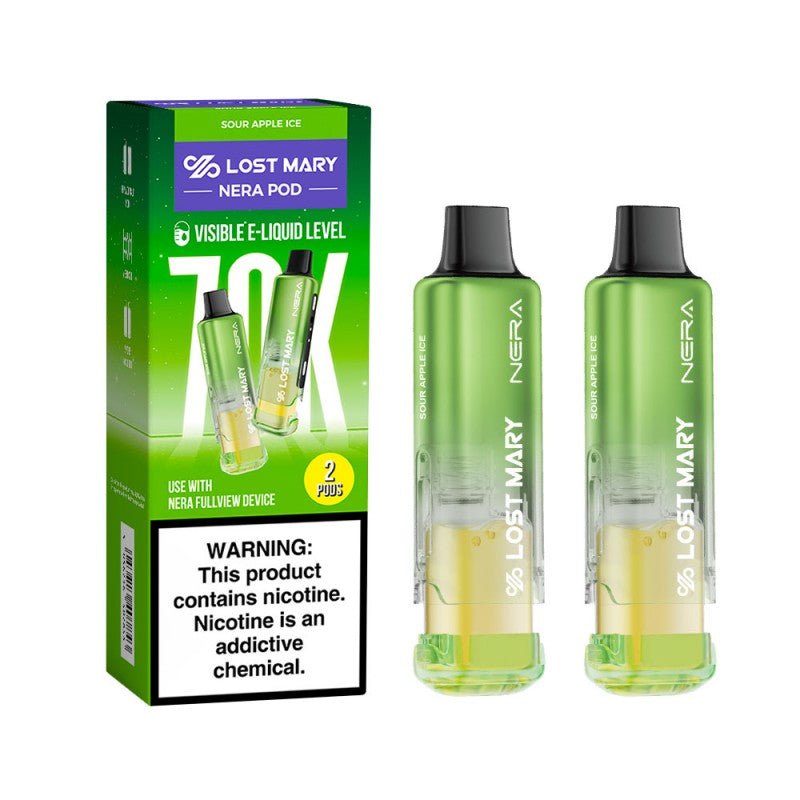 Lost Mary Nera Fullview 70K Refill Pods 2-Pack (No Device) Virginia Vapes & Tobacco Lost Mary Nera Fullview 70K Refill Pods 2-Pack (No Device) Virginia Vapes & Tobacco
