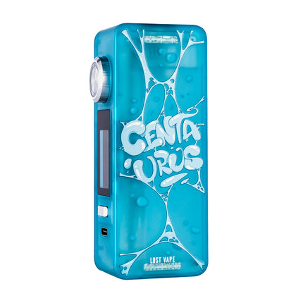 Blue Lost Vape device with 'Centaárus' branding on a white background