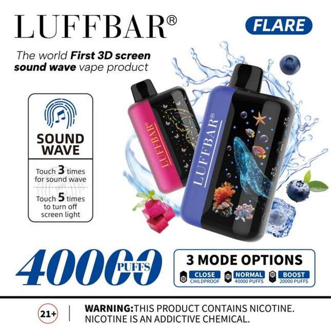 Luffbar Flare 40k Disposable - Virginia Vapes & Tobacco