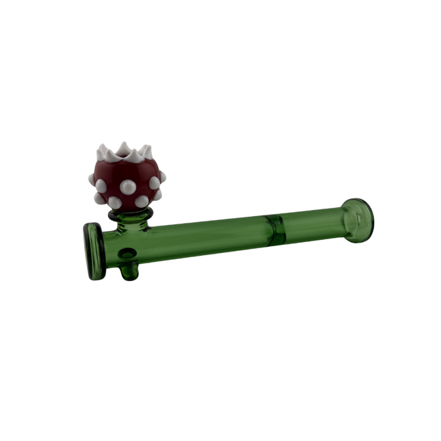 6.5" Man Eating Flower Tube Hand Pipe