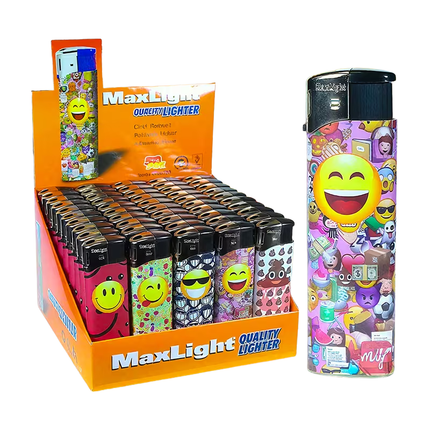 Max Light Smily Face Lighters - Virginia Vapes & Tobacco