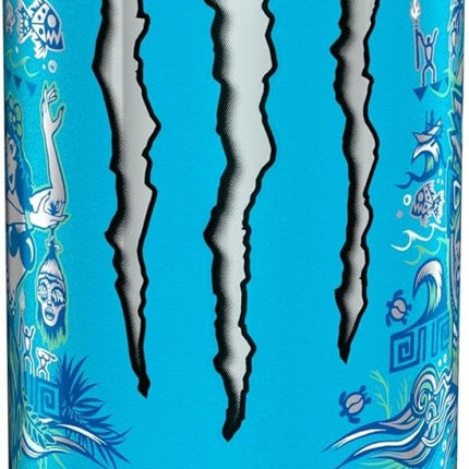 Monster Zero Sugar 16oz Ultra Fantasy Ultra Blue Hawaiian - Virginia Vapes & Tobacco