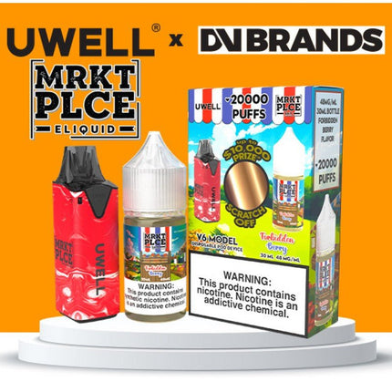 MRKT PLCE Salt x Uwell V6 - E-Liquid + Device Bundle