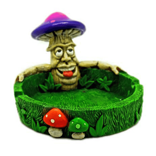 Mushroom Face Ashtray