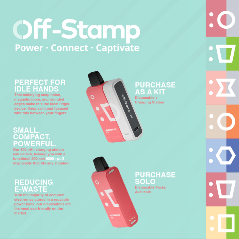 Off - Stamp SW9000 Pod Only 5% Disposable - Virginia Vapes & Tobacco