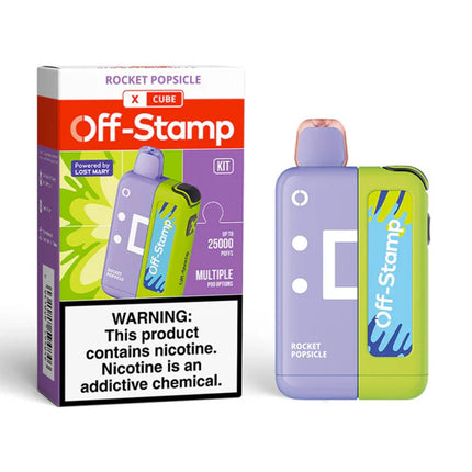 Off-Stamp X-Cube 25k 5% rocket popsicle