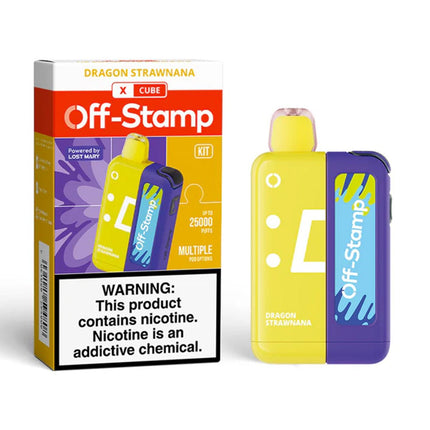 Off-Stamp X-Cube 25k 5% dragon strawnana