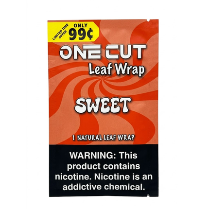 One Cut Single Leaf Flat Wraps Sweet