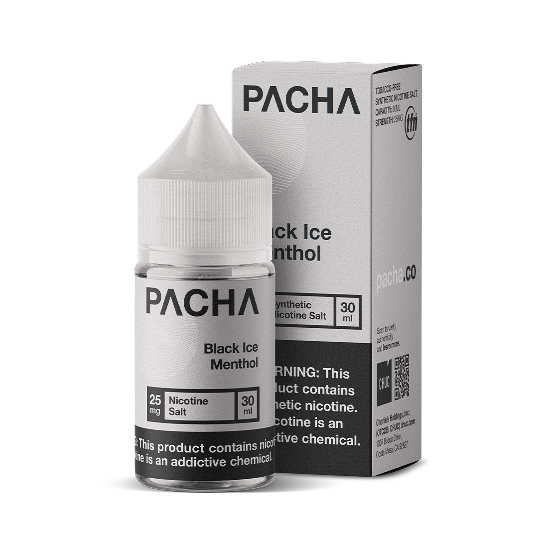 Pacha SYN Black Ice Menthol Salt 30ml - Virginia Vapes & Tobacco