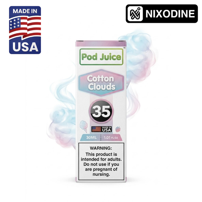 Pod Juice Nixodine Cotton Clouds 30ml