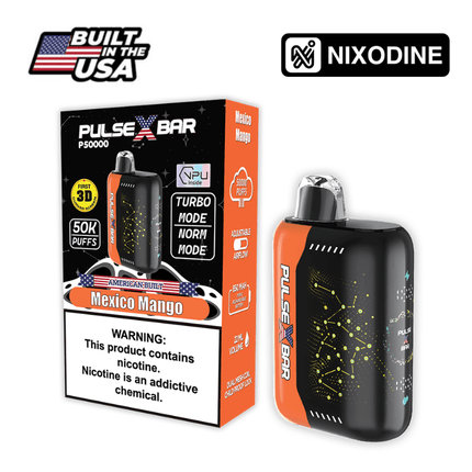 Pulse X Bar Nixodine Disposable Mexico Mango - Virginia Vapes & Tobacco