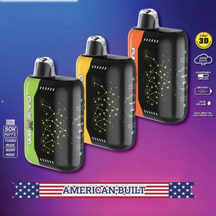 Pulse X Bar PS50000 USA MADE - Virginia Vapes & Tobacco