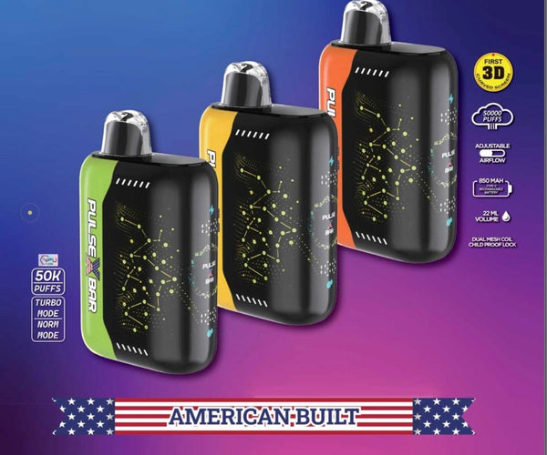 Pulse X Bar 50K Disposable Vape | Made in USA | 50,000 Puffs Pulse X Bar 50K Disposable Vape | Made in USA | 50,000 Puffs