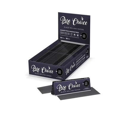 Pure Choice Black Rolling Papers