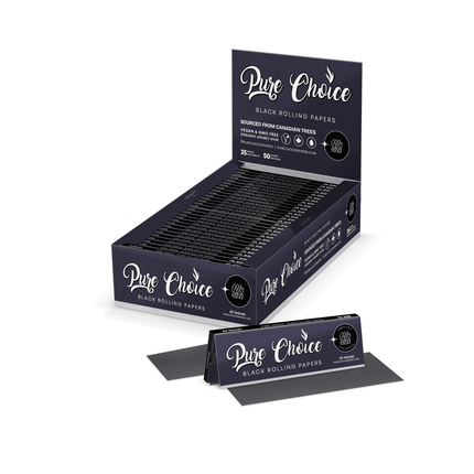 Pure Choice Black Rolling Papers