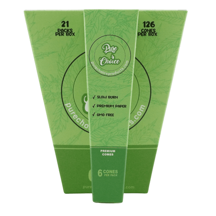 Pure Choice Cones Green - Virginia Vapes & Tobacco