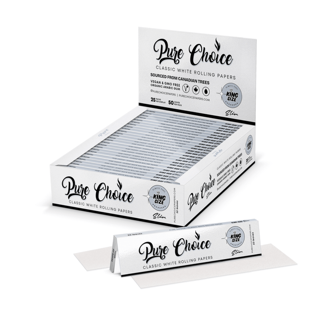 Pure Choice White Rolling Papers