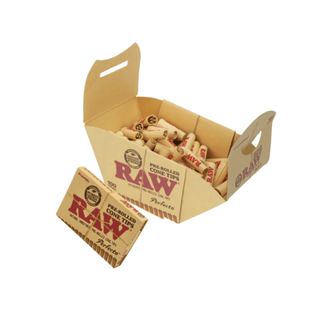 Raw Perfecto Pre-Rolled Tips - Virginia Vapes & Tobacco