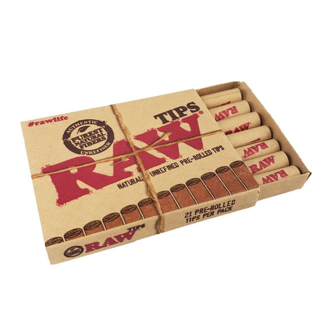 Raw Pre Rolled Tips 21pk