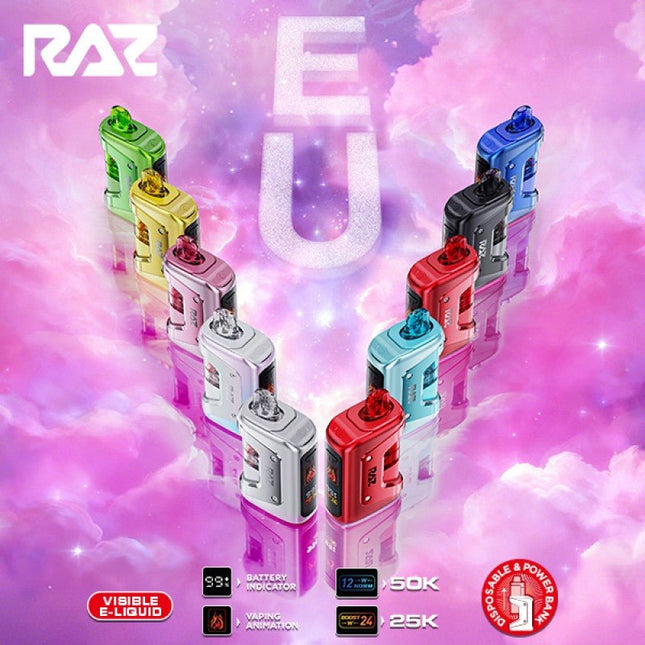 RAZ VUE 50k FULL KIT Disposable - Virginia Vapes & Tobacco