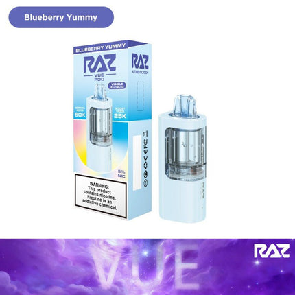 RAZ VUE Disposable Blueberry Yummy (POD ONLY) - Virginia Vapes & Tobacco