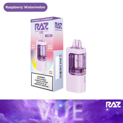 RAZ VUE Disposable Raspberry Watermelon (POD ONLY) - Virginia Vapes & Tobacco