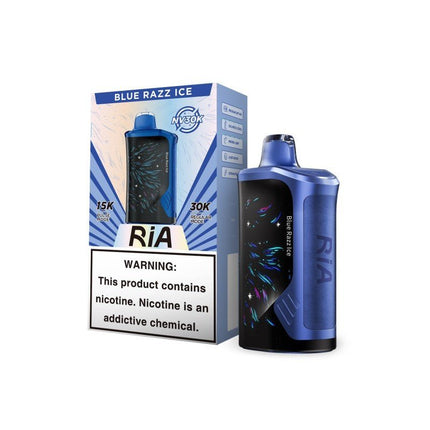 RIA NV30k 5% Disposable blue razz ice