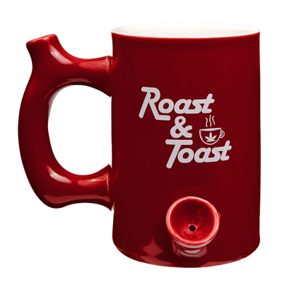 Roast & Toast Novelty Hand Pipe Mugs