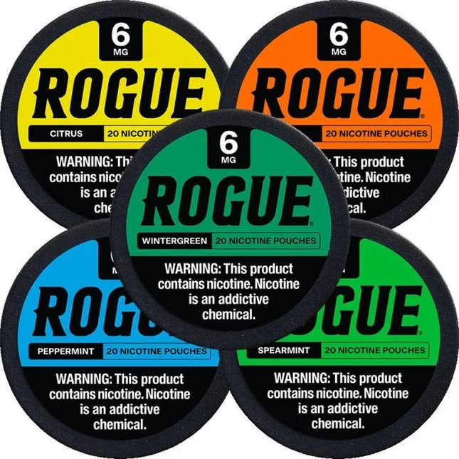 Rogue Nicotine Pouches - Virginia Vapes & Tobacco