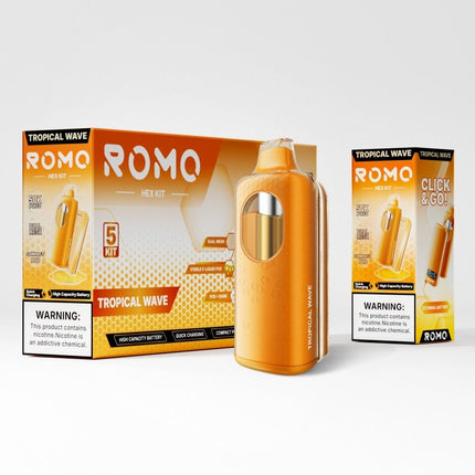 Romo Hex Pod Full Kit Disposable 5% - Virginia Vapes & Tobacco