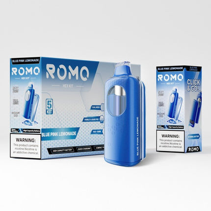 Romo Hex Pod Full Kit Disposable 5% - Virginia Vapes & Tobacco