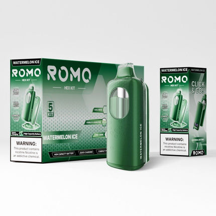 Romo Hex Pod Full Kit Disposable 5% - Virginia Vapes & Tobacco