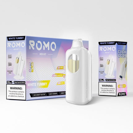 Romo Hex Pod Full Kit Disposable 5% - Virginia Vapes & Tobacco