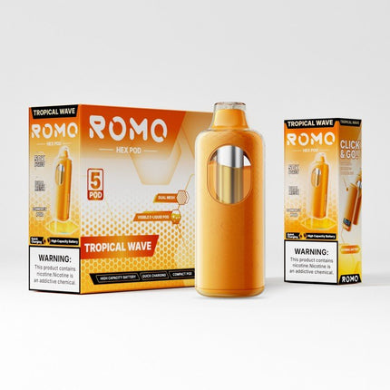 Romo Hex Pod POD ONLY Disposable 5% - Virginia Vapes & Tobacco