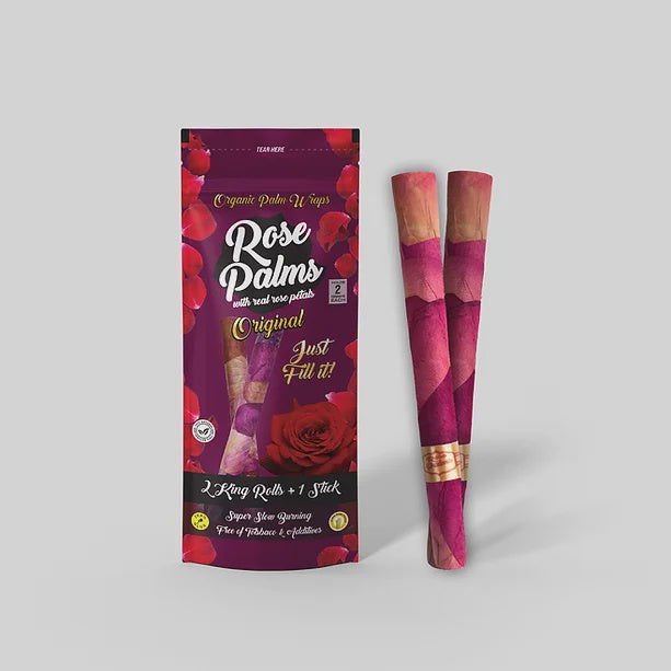 Rose Palms Wraps 2pk