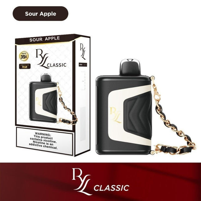 RYL Classic 35k 5% Diposable sour apple