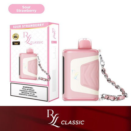 RYL Classic 35k 5% Diposable sour strawberry