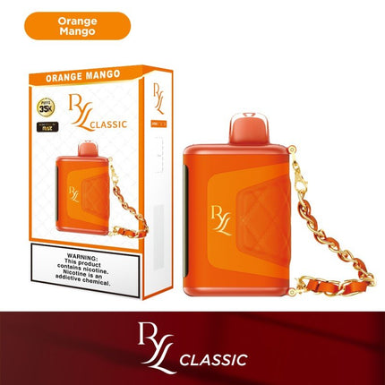RYL Classic 35k 5% Diposable orange mango