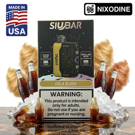 SiuBar Pulse X 50k Nixodine Disposable Cola Slush