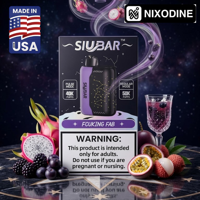 SiuBar Pulse X 50k Nixodine Disposable Fcuking FAB