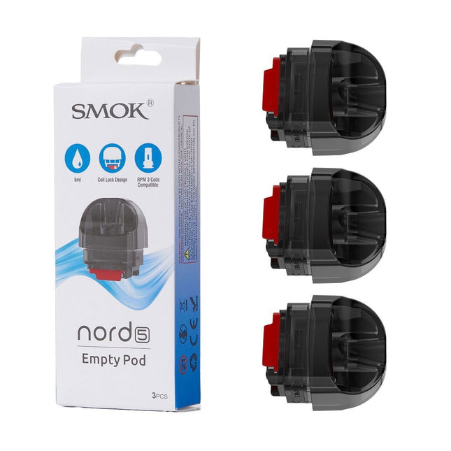 Smok Nord 5 Empty Pods 3pk