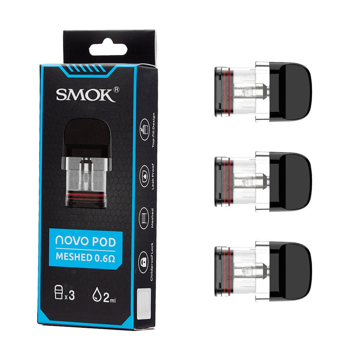 SMOK Smok Novo Pods 3pk novo mesh 0.6