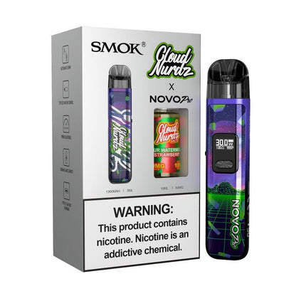 SMOK NOVO PRO X CLOUD NURDZ 50MG - Virginia Vapes & Tobacco
