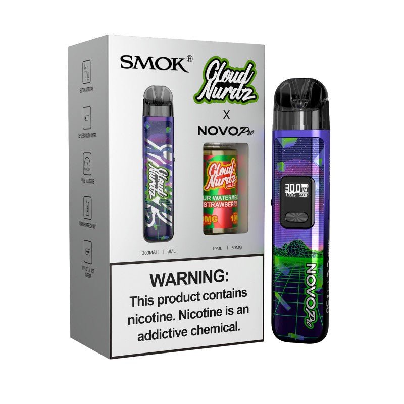 SMOK NOVO PRO X CLOUD NURDZ 50MG Virginia Vapes & Tobacco SMOK NOVO PRO X CLOUD NURDZ 50MG Virginia Vapes & Tobacco