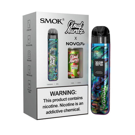 SMOK NOVO PRO X CLOUD NURDZ 50MG - Virginia Vapes & Tobacco