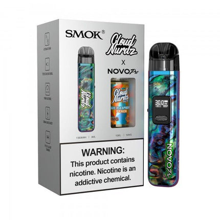 SMOK NOVO PRO X CLOUD NURDZ 50MG - Virginia Vapes & Tobacco
