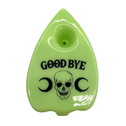 Smoke Blackcraft Planchette Hand Pipe green