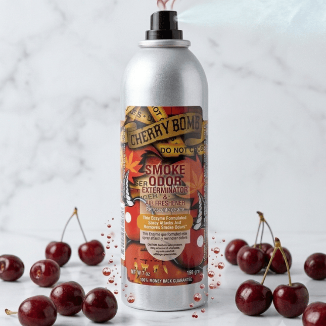 Smoke Odor Eliminator 7oz Spray Cherry Bomb - Virginia Vapes & Tobacco