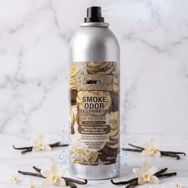 Smoke Odor Eliminator 7oz Spray Creamy Vanilla - Virginia Vapes & Tobacco
