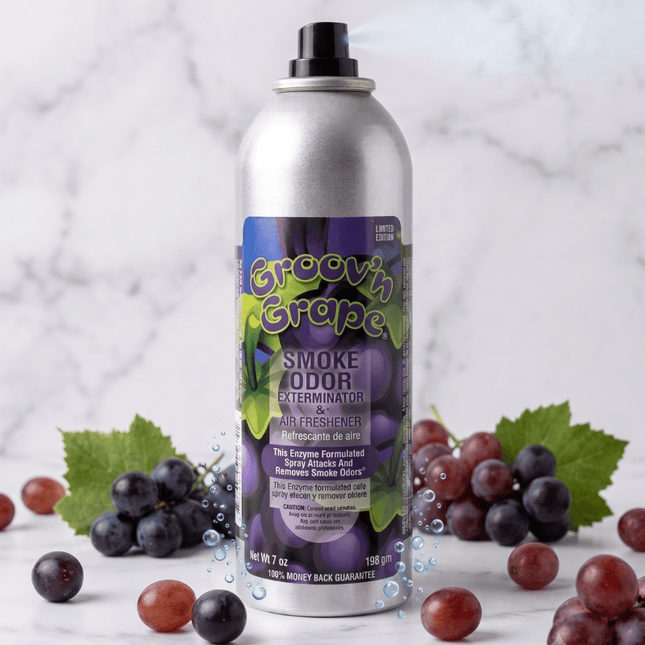 Smoke Odor Eliminator 7oz Spray Groov'n Grape - Virginia Vapes & Tobacco